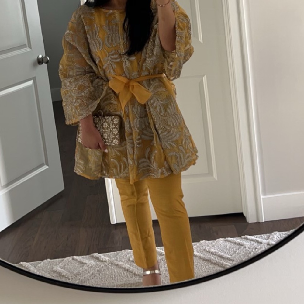 Yellow Mehndi/mayoun dress